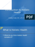 Introduction To Holistic Principles