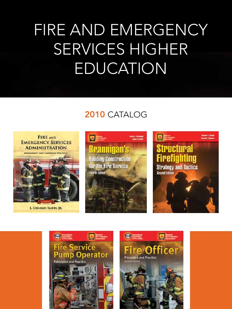Fire Science Catalog 2010 | PDF