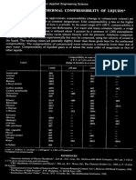 Compressibility of Liquids