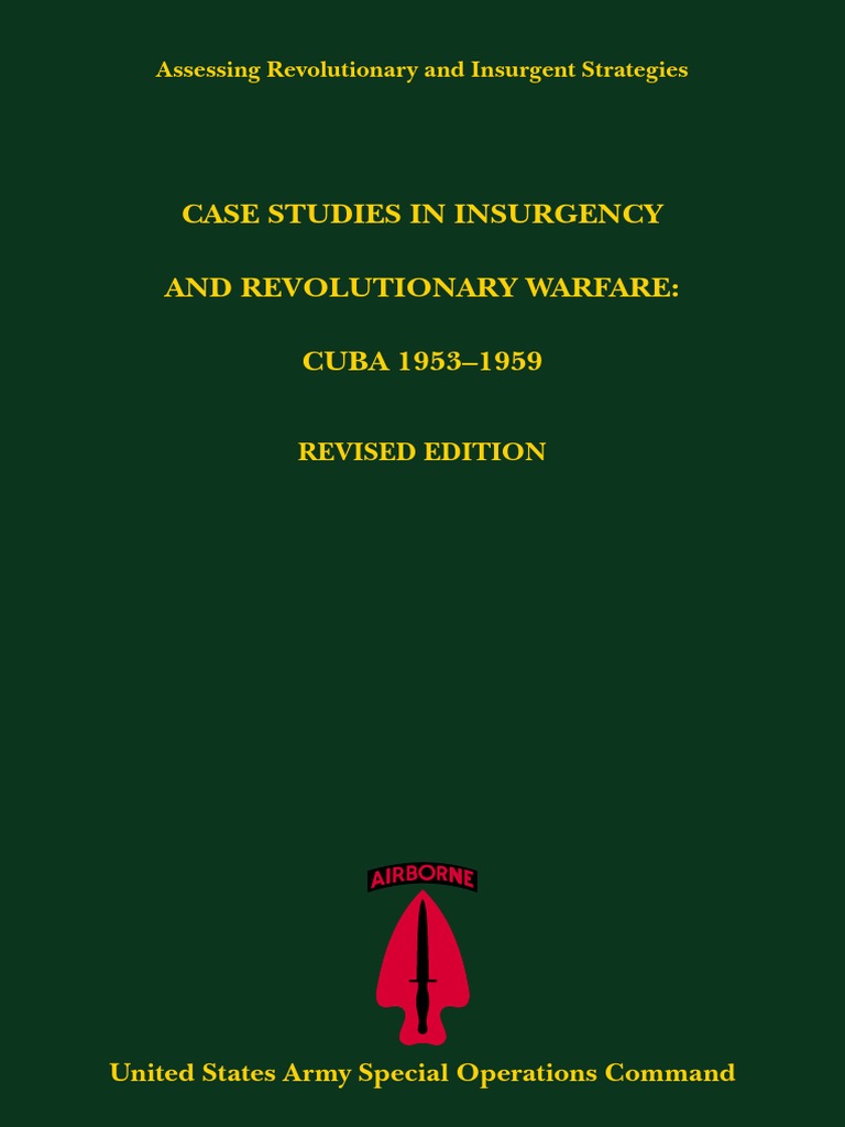 US Army Case Study Cuban Revolution | PDF | Fulgencio Batista | Cuba