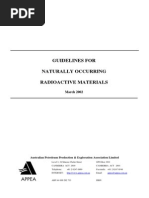 Download Guidelines for naturally Occurring Radioactive Materials by KB SN287602265 doc pdf