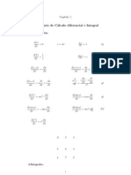 Primer Formulario de Deriv e Int Hecho en Latex