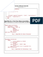 One-Pass Assembler With NestedIF ELSE