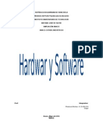 Trabajo Sobre El Hardware y Software