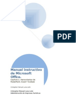 Manual Instructivo de Microsoft Office II Excel Etc.