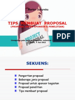Tips Membuat Proposal