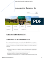 Laboratorios Electromecánica _ Tecnológico Superior de El Grullo