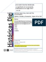 11.- La Capellanía en La Economía de Michoacán en El Siglo XVIII