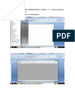 Procedimiento Para Comunicar Plc Con Pc