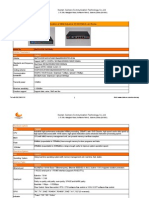 Industrial 3G WCDMA 4 Lan Router - CM520-82W