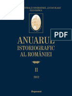 Anuarul Istorigrafic Al Romaniei 2012