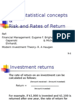 Some Statistical Concept