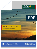 SDL Trados Studio 2014 SP1 Migration Guide