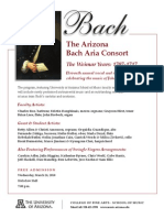 Poster Bach Aria