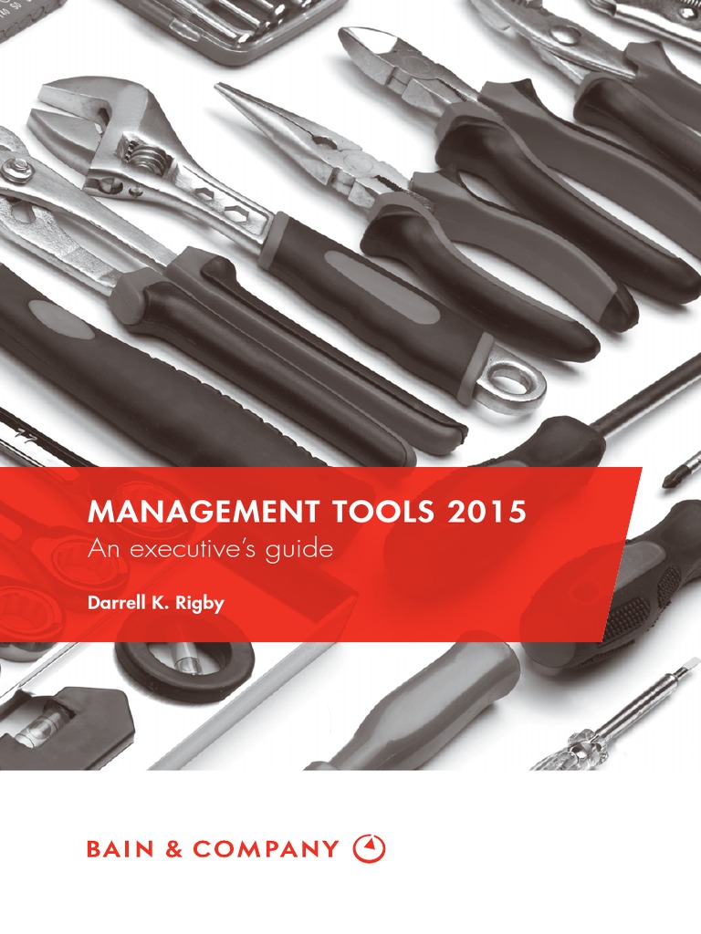 BAIN GUIDE Management Tools 2015 Executives Guide | PDF | Customer ...