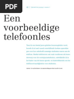 Een Voorbeeldige Telefoonles