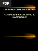 4 Lectures On Human Rights