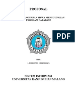 Proposal Data Pelanggaran Siswa