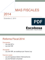 Reforma Fiscal 2014 - Presentacion