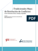 Zfd Practicas Tradicionales Maya de Resolucion de Conflictos 1531