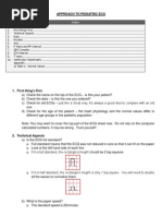 Approach to Pediatric ECG