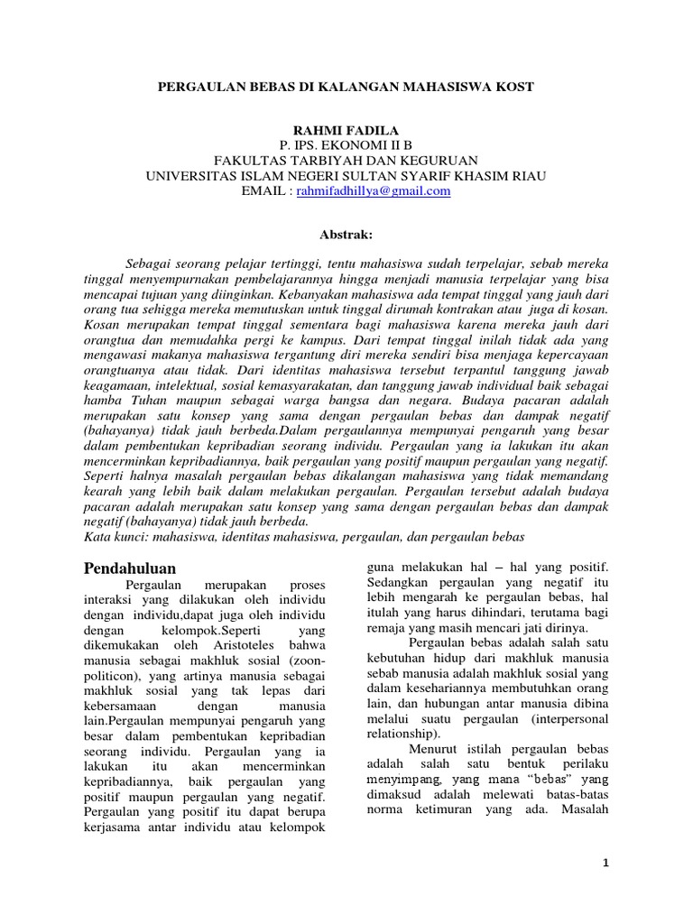Jurnal Sosiologi
