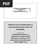 PROYECTO P Hormigón