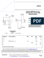 Dimensions in MM (Inches) .: TO66 (TO213AA) Pinouts