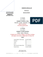 ATPS - ANHANGUERA - Direito Penal III - Etapa 1 e 2 