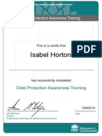 Child Protection E-Learning Certificate 13 9 14 1