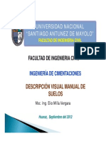 Descripción Visual Manual de Suelos-PPT