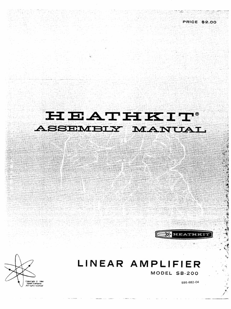 Manuel Complet HeathKit SB-200 Avec Schéma Dépliant - Copie Reliée Professionnelle - Neuf