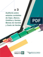 Módulo 3 - Lectura 3 - Auditoría Sobre Estados Contables de Caja y Banco Créditos y Ventas Bienes de Cambio y Costo de Ventas