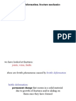 Lecture 11: Brittle Deformation Fracture Mechanics