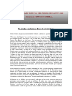 2000-Francisco Umbral-Discurso de Ceremonia de Entrega Del Premio Cervantes