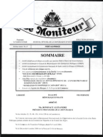 Le Decret Du 23 Novembre 2005