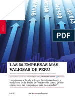 Las 50 Empresas Más Valiosas de Perú