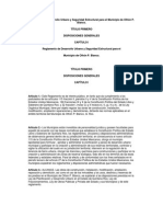 Reglamento de Construcción Del Municipío de Othón P. Blanco