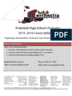 whs orchestra handbook 2016