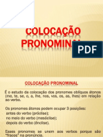 Colocação Pronominal