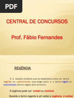 REGÊNCIA NOMINAL E VERBAL