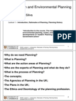 Pgr01 U B de I TLPL I Pgr01: Urban and Environmental Planning