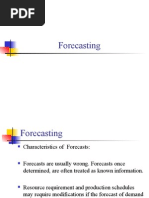 Forecasting