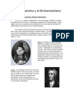 El Pragmatismo y El Existencialismo