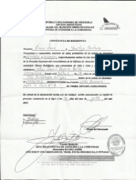 Carta de Residencia