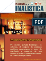 Dr. Wilfredo Revilla Cahuana - La Pericia Químico - Toxicológica