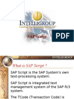 SAP-Scripts