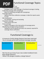 Chap 9 Functional Coverage