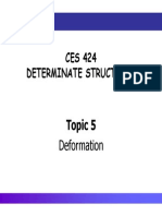CES424 - Topic 6 (Deformation)