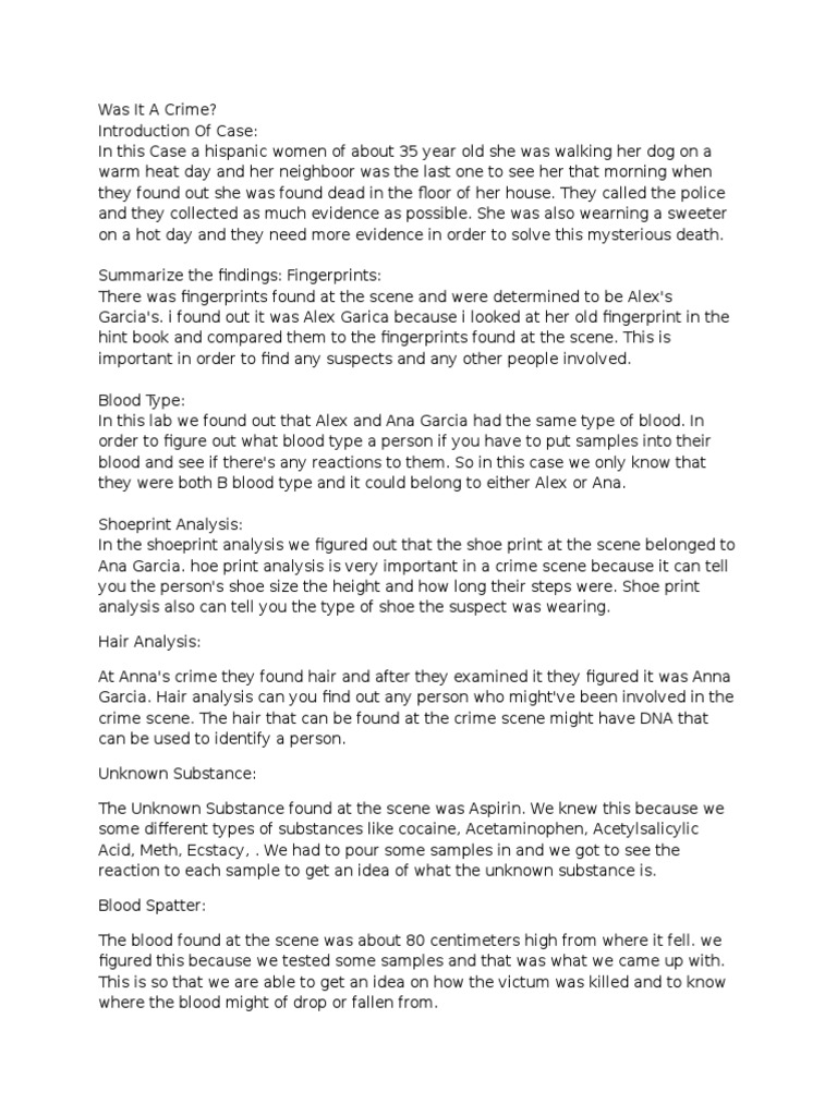 Importance of fingerprints essay image